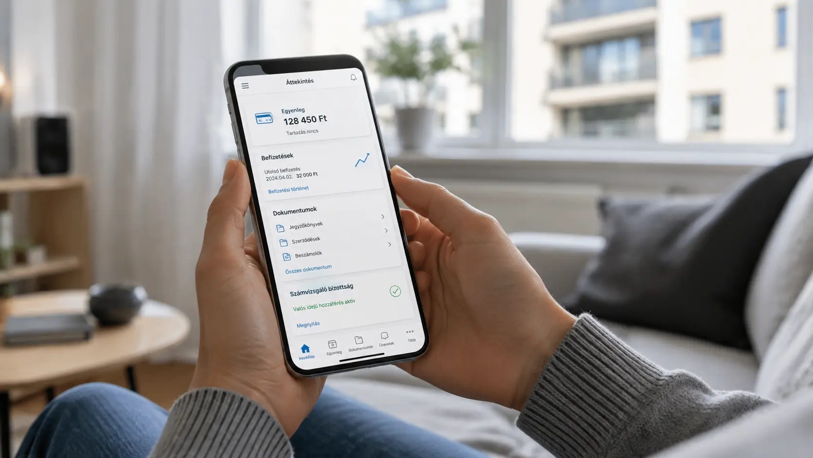 Digitális ügyintézés az eHáz társasházkezelő rendszerben
